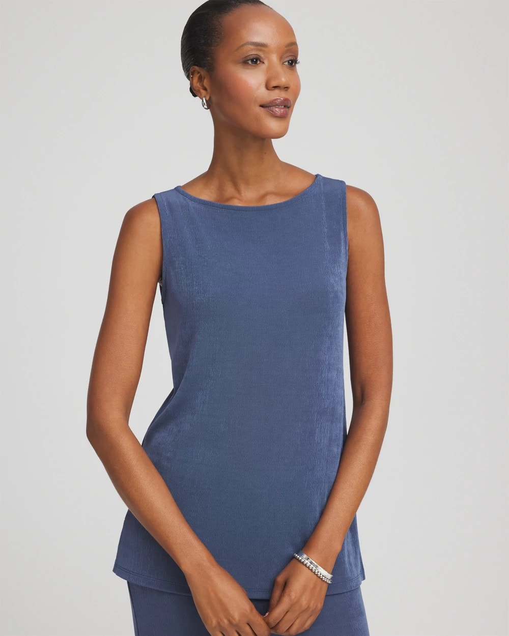 Chico's Travelers™ Side Slit Tank at MarketFair Shoppes in